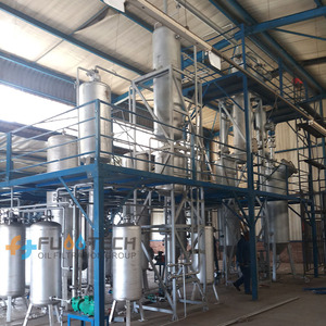 Máquinas de reciclaje de aceite de motor usado de 2 toneladas/día, planta de refinería de petróleo crudo de pequeña producción - Product Image 6