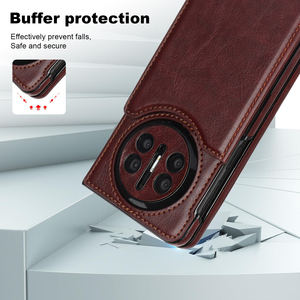 Cửa Sổ Thông Minh Lật Bìa Da Trường Hợp Điện Thoại Cho <span class=keywords><strong>Huawei</strong></span> <span class=keywords><strong>Mate</strong></span> X5 Kinh Doanh Đầy Đủ Bảo Vệ Điện Thoại Bìa Bao Da Cho <span class=keywords><strong>Huawei</strong></span> <span class=keywords><strong>Mate</strong></span> X3/X5 - Product Image 6