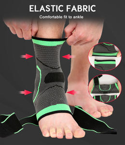 Service OEM/ODM – Nouvelle attelle de cheville respirante en néoprène pour la gym, soutien ajustable à compression, chaussettes de compression pour la tendinite d'Achille, attelle articulaire pressurisée - Product Image 4