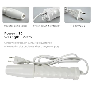 A0382 Máquina Portátil de Radiofrecuencia Facial, Electrodo para el Cuidado del Cabello, Eliminador de Acné, Cuidado de la Piel, Masajeador Facial, Spa Capilar, Belleza para Salón - Product Image 2