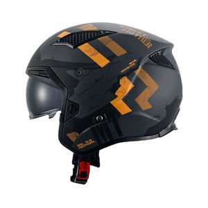 MTHELMETS 2025 Nuevo y Moderno Casco Popular STREETFIGHTER 2 en 1 para Todas las Estaciones, Convertible ABS, Medio/Completamente Abierto, Cruiser/Chopper, Liberación Rápida - Product Image 3