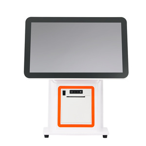Jsj1200 màn hình cảm ứng đơn 15.6 inch tất cả một hệ thống POS Máy in hóa đơn Máy quét mã QR Android/Windows 1920x1080 - Product Image 4