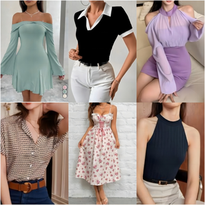 库存服装厂家直销连衣裙短袖裙裤吊带背心t恤混装散装衣服包二手衣服 - Product Image 6