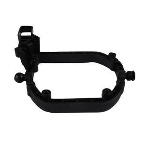 SANVI 2 pièces Cadre de phare de voiture pour lentille de projecteur Hella 3R G5 Style, adaptateur de modification de cadre, pièces d'installation d'éclairage automobile - Product Image 3