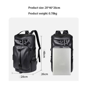 Fitness Umhängetasche für Männer auf Geschäfts reise Große Kapazität Reisetasche Gepäck aufbewahrung Handtasche Trocken-und Nass trennung Sport - Product Image 2