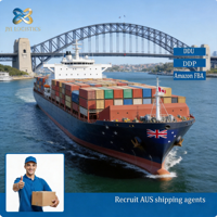Service de logistique porte-à-porte DDP DDU, consolidation de fret, exportateur, transport maritime vers l'Australie