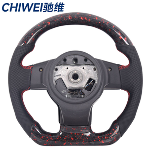 Volant en cuir perforé en fibre de carbone noir forgé LED Offre Spéciale pour Nissan 350Z 370Z pour <span class=keywords><strong>Infiniti</strong></span> FX35 - Product Image 3