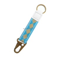 Lanyard Promocional Personalizado de Alta Calidad con Sublimación en Poliéster, Logotipo Grabado, Extremo de Cuero y Soporte para Teléfono