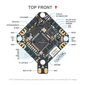 Module FC AIO BETAFPV F4 2-3S 20A <span class=keywords><strong>V1</strong></span> pour drone Whoop sans balais Pavo <span class=keywords><strong>Pico</strong></span> HX115 SE Toothpick - Product Image 5