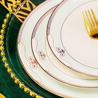 Keramik-Porzellan-Geschirr Teller Frei Kombinierbar Einweihungsgeschenk für Zuhause Einfache Bone China Reis-/Suppen-/Nudelschalen