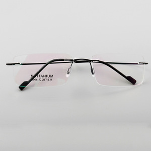 Phổ biến 5018 unisex không có vành kính hình chữ nhật lens đa màu sắc khung quang học - Product Image 5