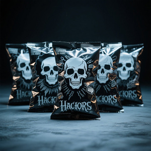 ถุง Mylar พิมพ์ลายดิจิทัลรีไซเคิลได้กำหนดได้เอง3.5 7 14 28กรัมเมล็ดหญ้าลูกกวาดรัมมี่แคลิแพ็คกันกลิ่น - Product Image 5