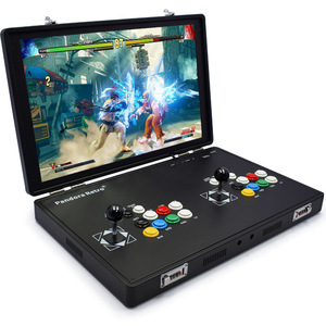 Máquina de <span class=keywords><strong>Juegos</strong></span> Arcade Portátil Recargable de 27 Pulgadas, Personalizable en Inglés, Consola de Joystick para 2 Jugadores, Gabinete Plegable para el Hogar - Product Image 4