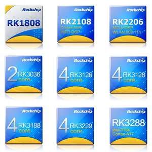 Rexchip RK1808 RK2108 RK2206 RK3036 RK3126 RK3128 RK3188 RK3229 RK3288 Componentes electrónicos Todas las series Nuevas y originales
