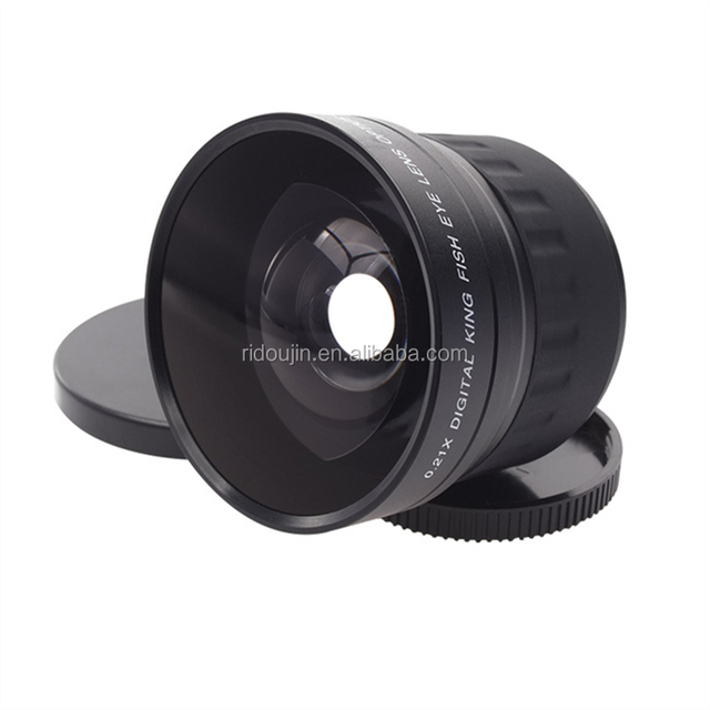 Photography Digital DSLR Camera 52mm  Fish Eye Lens  0.21* 3 element