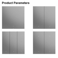 Interrupteur mural intelligent Zigbee 3 voies pour application Smart Life, boîtier encastré 86, programmation marche/arrêt, commande vocale Alexa Google Assistant