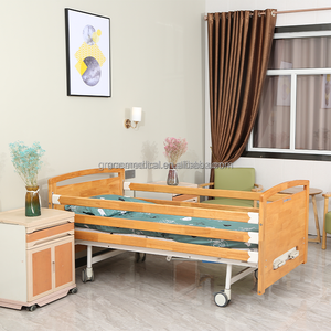 Cama de clínica Manual de excelente calidad para uso hospitalario, cama Manual de una función para cuidado de ancianos, fábrica al por mayor - Product Image 2
