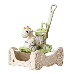 Hadiah ulang tahun bayi, mainan bayi dalam ruangan, kereta goyang, trampolin Anti jatuh - Product Image 1