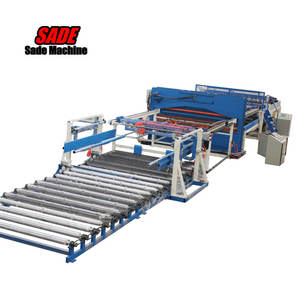 Machine à souder <span class=keywords><strong>pour</strong></span> cage en acier armé, treillis métallique, panneau de clôture en <span class=keywords><strong>béton</strong></span> avec moteur principal, composants PLC et engrenages - Product Image 1