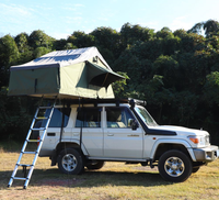 Tente de toit en toile souple de haute qualité 4x4, nouvelle en 2022, avec matelas, adaptée à 3 à 6 personnes
