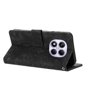 Funda de teléfono móvil con billetera de cuero PU de negocios con ranura para tarjeta Flip TPU funda trasera de teléfono móvil para <span class=keywords><strong>Remi</strong></span> <span class=keywords><strong>Note</strong></span> 12 13 Pro 14 Pro A3 - Product Image 5