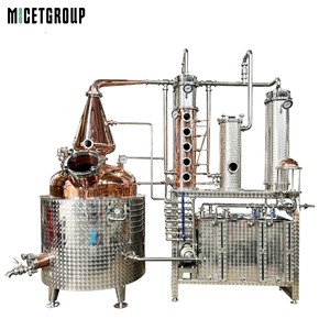 Destilería de whisky de 600l, aceite esencial, destilación de vapor de cobre, máquina de destilación de licor, destilador de destilación de Alcohol a la venta - Product Image 1