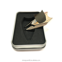 Ensemble cadeau d'accessoires de golf en alliage de zinc en forme de bouclier, comprenant un outil de réparation de divots, un marque-balles et un clip de chapeau, vierge et personnalisable, pour la vente en gros
