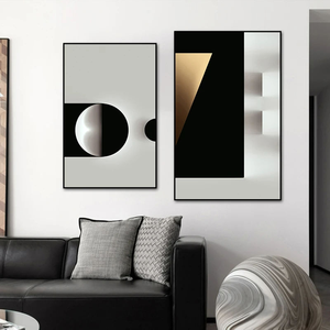 Quadri e Stampe con Motivi Geometrici 3D Arte Visiva Moderna Astratta Nature Morte Poster e Stampe per Decorazione Domestica - Product Image 3