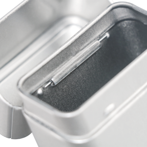 Cao cấp trẻ em kháng kim loại thuốc lá tin trường hợp bao bì trẻ em bằng chứng trước cuộn thuốc lá hộp thiếc với bản lề có nắp đậy - Product Image 5