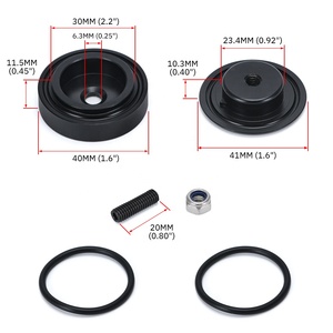 1 Kit de <span class=keywords><strong>suppression</strong></span> d'<span class=keywords><strong>essuie</strong></span>-<span class=keywords><strong>glace</strong></span> <span class=keywords><strong>arrière</strong></span> de voiture en aluminium, bouchon de prise pour Honda Acrua Toyota Mazda Nissan Kia, accessoires de voiture universels PQY-WSS12 - Product Image 5