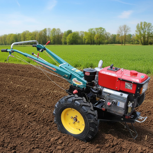 Tracteur à chenilles 8-22HP avec moteur diesel, motoculteur multifonctionnel pour petites exploitations et terrains en pente, mini-tracteur avec démarrage électrique - Product Image 3