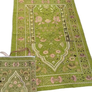 Nouveau tapis à poils courts lavable à motif floral <span class=keywords><strong>de</strong></span> style Moyen-Orient, petit format carré, avec emballage - Product Image 1