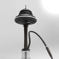 Nouvelle chicha électrique Hi-Tech, chicha russe portable, chicha électrique de voyage pour voiture, chauffage électrique