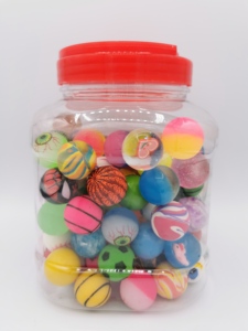 Palla rimbalzante diversa con diametro 25 per i bambini nel distributore automatico di giocattoli - Product Image 4