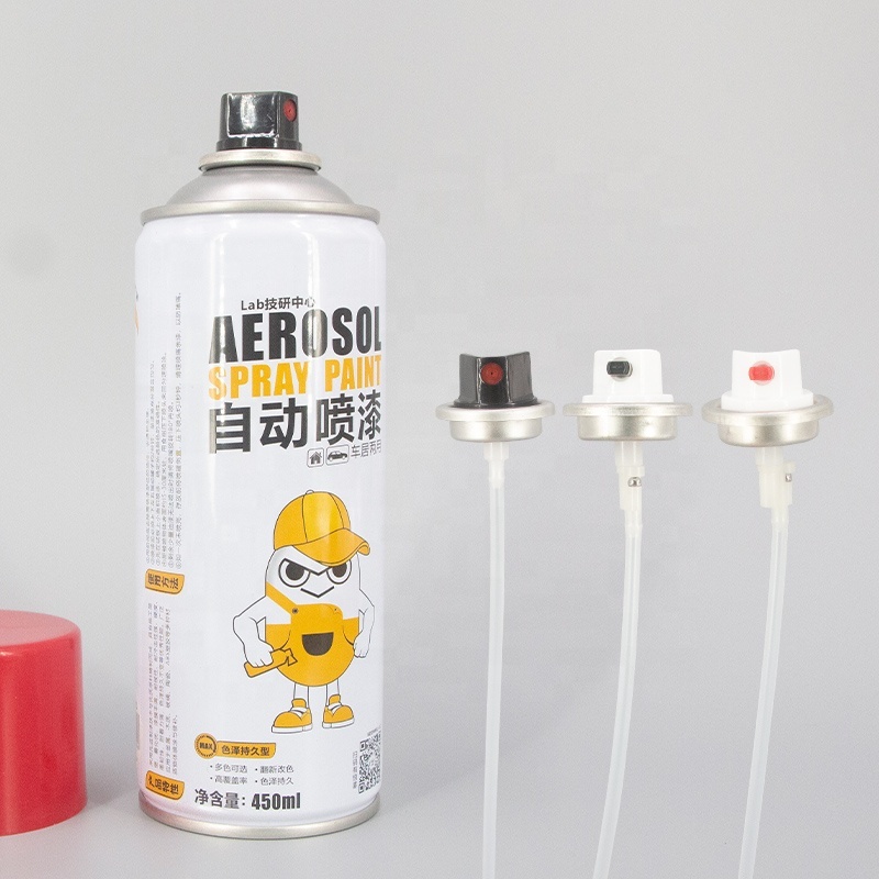 Tire Repair Fluid Nozzle Aerosol Can