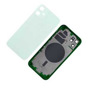 Châssis de remplacement vert avec coque arrière pour iPhone 12 - Product Image 1