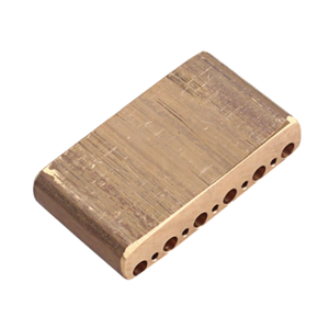 Cordão de alumínio para guitarra, instrumentos de corda de alumínio 6061/gorda bronze com placa de ouro/eletroplaca em forma de l tremolo - Product Image 5