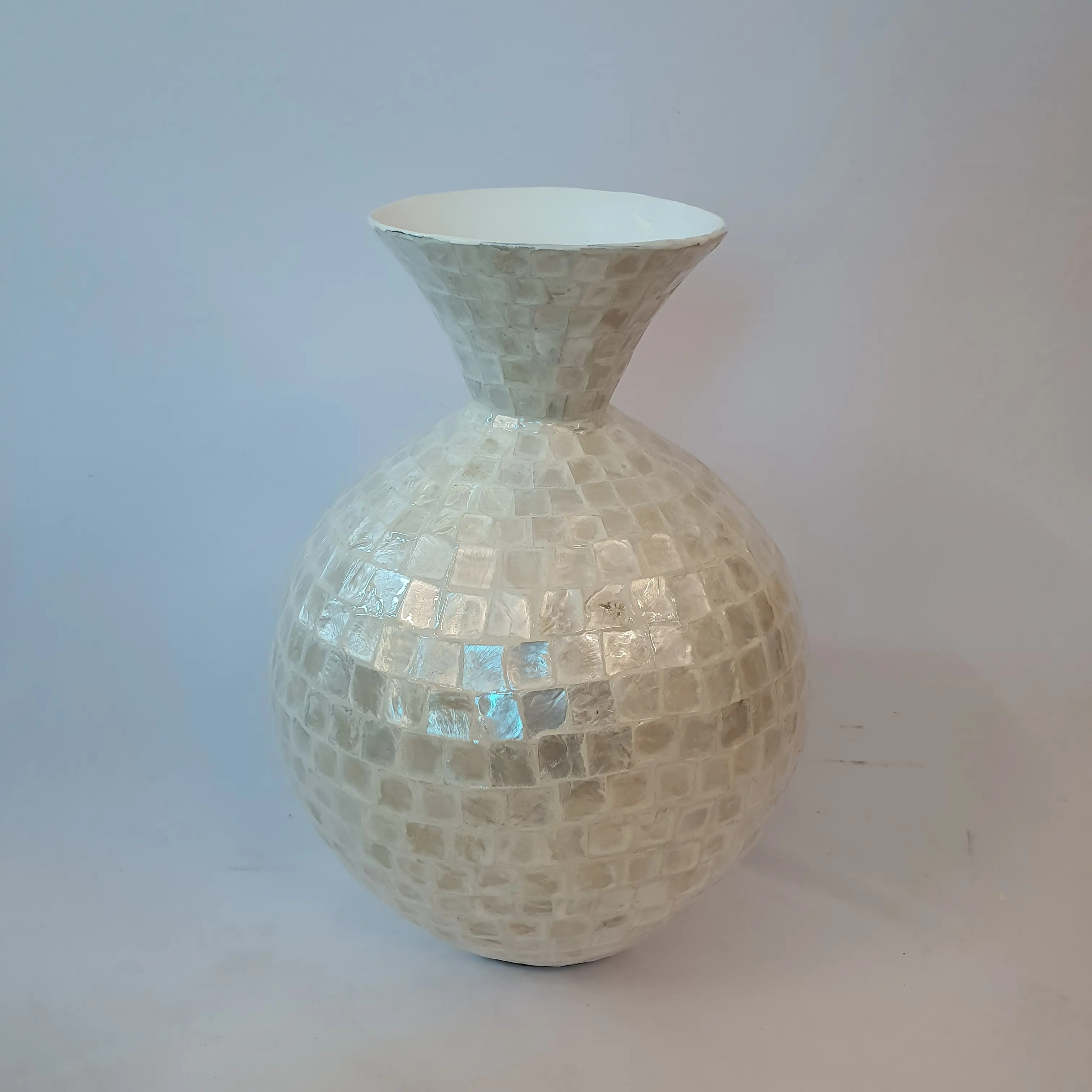 High quality Best selling natural mother of pearl vase from Viet Nam