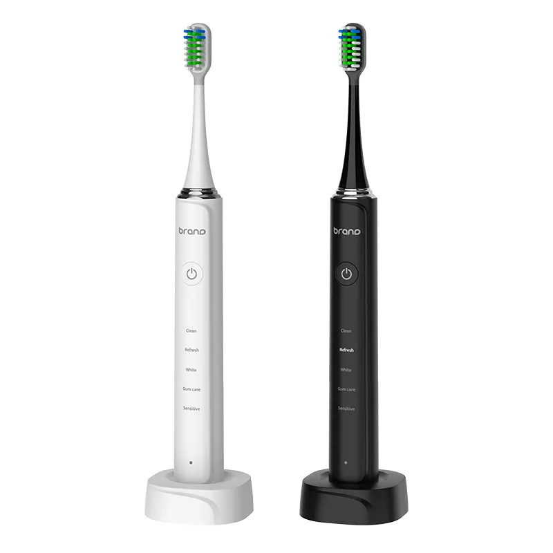 الأكثر مبيعًا فرشاة أسنان كهربائية للفم Ipx7 مقاومة للماء محمولة شحن حثي لاسلكي