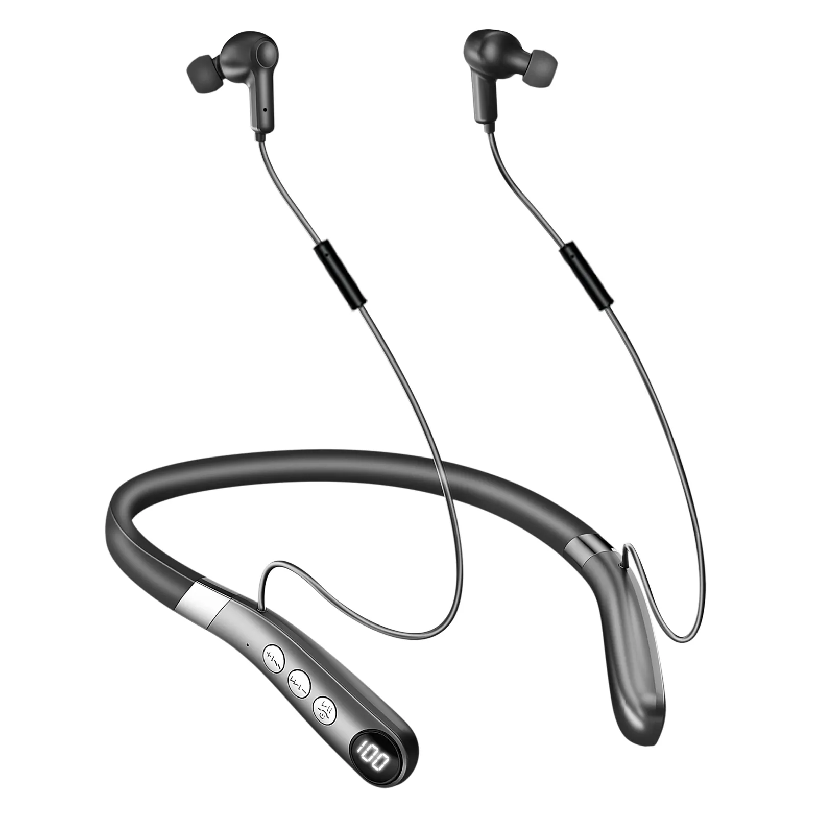 Nuovi prodotti apparecchi acustici Bluetooth ricaricabili digitali per non udenti Hear Audifonos Neck Strap Hearing Aid