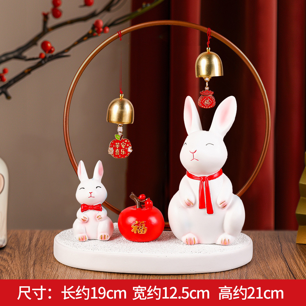 Conjunto de conejo blanco