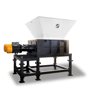 High-output industrial using paper document cutting shredder