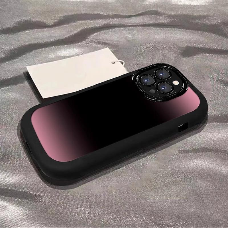 Cream Puff Case - Top to Bottom Gradient - Classic Black