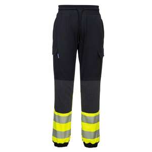 PORTWEST - KX341KYRXXXL KX3 Jogger de alta visibilidad negro/amarillo Flexi Clase 1-EAN 5036108319107 ROPA DE TRABAJO DE 2017 - Product Image 1