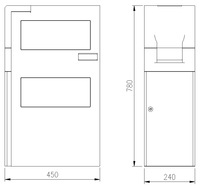 Module de recyclage de billets GRGIntech CCS-30 grande capacité pour caisses enregistreuses de détail et kiosques en libre-service – Garantie 1 an