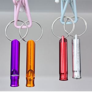 Le plus récent et à la mode grande qualité Promotion cadeau porte-clés sifflet porte-clés - Product Image 3