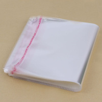 Sac sous vide en plastique transparent OPP de grande taille en gros sac en cellophane transparent sacs en plastique PO