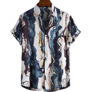 Nueva Camisa Hawaiana para Hombre, Estilo Retro, Manga Corta, Holgada, Transpirable, para Verano, Camisa Casual de Playa con Estampado 3D - Product Image 1