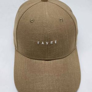 Casquettes de baseball structurées en coton et lin respirant, personnalisables avec votre logo, pour le sport en extérieur - Product Image 2