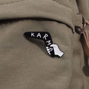 เข็มกลัดบูมเมอแรงเข็มกลัดเคลือบรูปโกธิคสไตล์พังค์แบบกำหนดเองเครื่องประดับกระเป๋าเป้สะพายหลังขายส่ง - Product Image 3